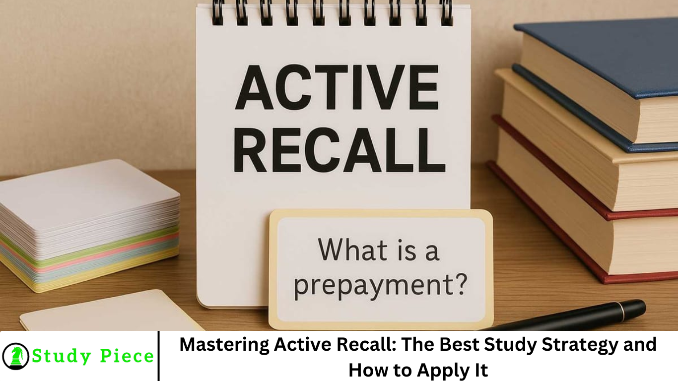 Mastering Active Recall: The Best Study Strategy and How to Apply It
