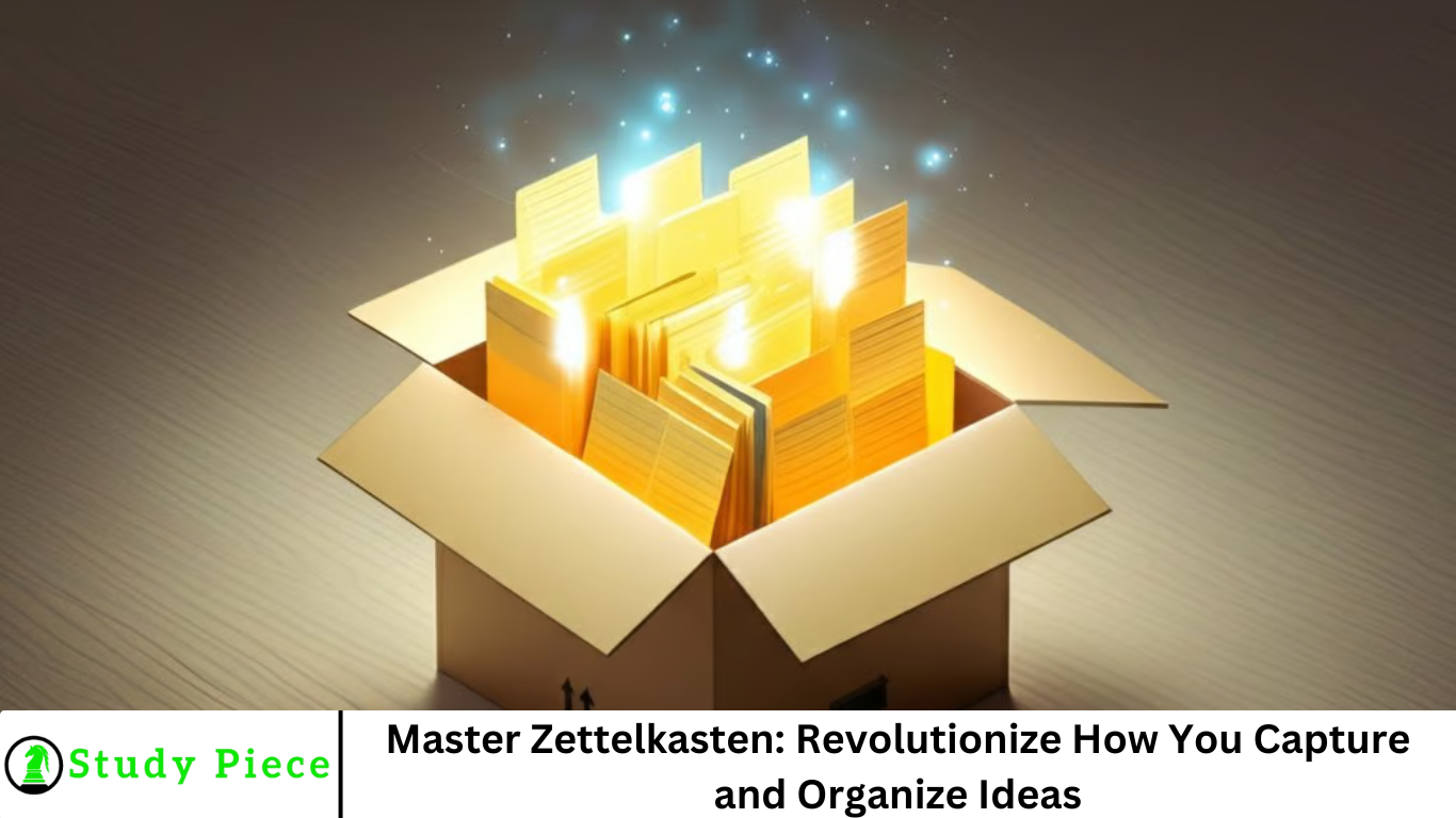 Master Zettelkasten: Revolutionize How You Capture and Organize Ideas